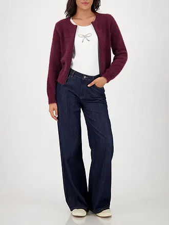 MONARI | Petite veste | dunkelrot